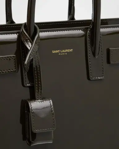Saint Laurent Sac de Jour Nano Top-Handle Bag in Patent Leather | Thumbnail 5