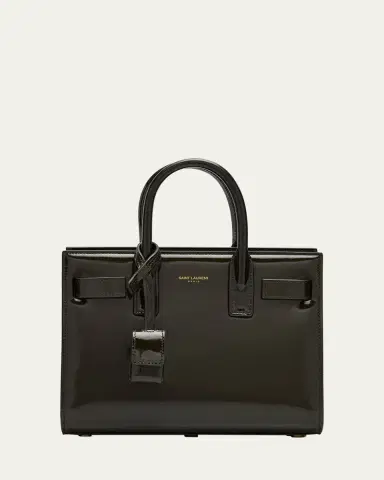 Saint Laurent Sac de Jour Nano Top-Handle Bag in Patent Leather | Thumbnail 6