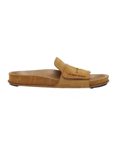 Jacquemus Les Sandales Croc-Embossed Leather Sandals | Thumbnail 1