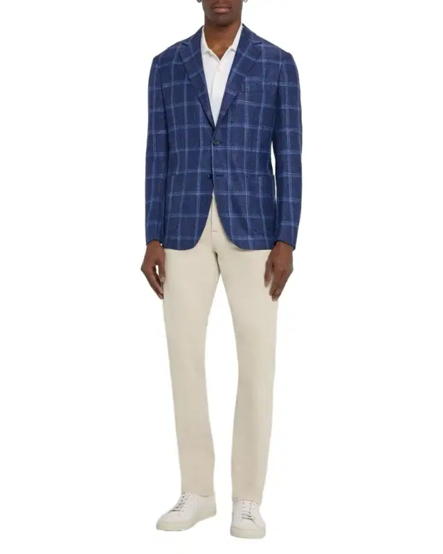 Men 's Large Overcheck Sport Coat