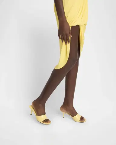 Jacquemus Les Mules Cubisto Leather Sandals | Thumbnail 2 Jacquemus Les Mules Cubisto Leather Sandals | Thumbnail 2