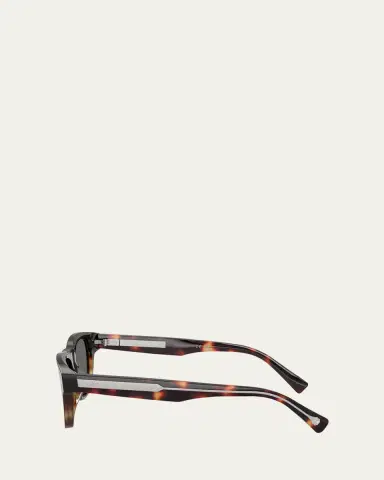 Brunello Cucinelli Men's BC3005S Rectangular Sunglasses | Thumbnail 3 Brunello Cucinelli Men's BC3005S Rectangular Sunglasses | Thumbnail 3