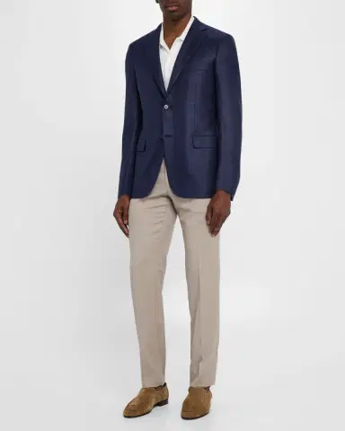 Brioni Men's Tonal Plaid Sport Coat | Thumbnail 2 Brioni Men's Tonal Plaid Sport Coat | Thumbnail 2