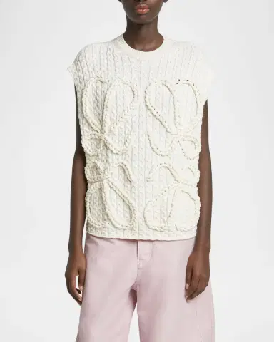 Loewe Anagram Sleeveless Sweater | Thumbnail 2
