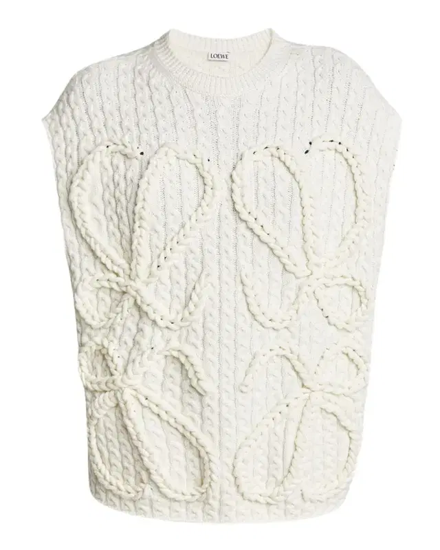 Anagram Sleeveless Sweater
