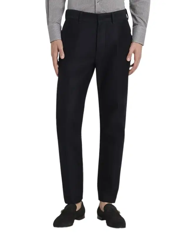Men 's Brushed Cotton-Satin Chino Pants