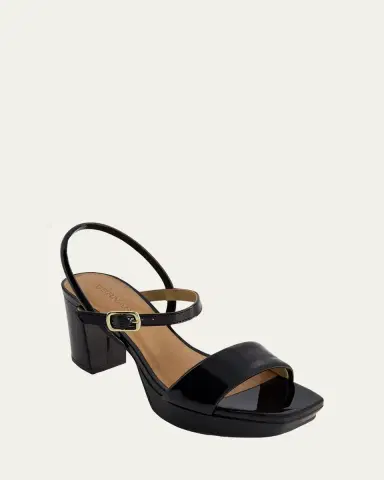 Bernardo Canto Patent Leather Platform Sandals | Thumbnail 2 Bernardo Canto Patent Leather Platform Sandals | Thumbnail 2