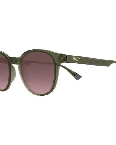 Maui Jim Men's Hiehie Nylon Round Sunglasses | Thumbnail 1