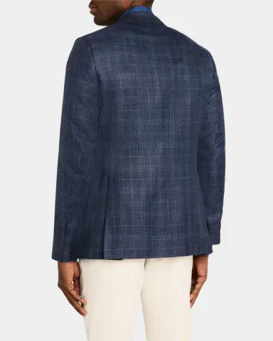 Canali Men's Tonal Plaid Sport Coat | Thumbnail 3 Canali Men's Tonal Plaid Sport Coat | Thumbnail 3
