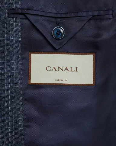 Canali Men's Tonal Plaid Sport Coat | Thumbnail 6 Canali Men's Tonal Plaid Sport Coat | Thumbnail 6