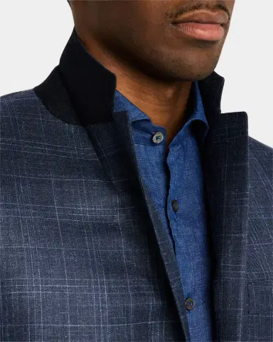 Canali Men's Tonal Plaid Sport Coat | Thumbnail 7 Canali Men's Tonal Plaid Sport Coat | Thumbnail 7