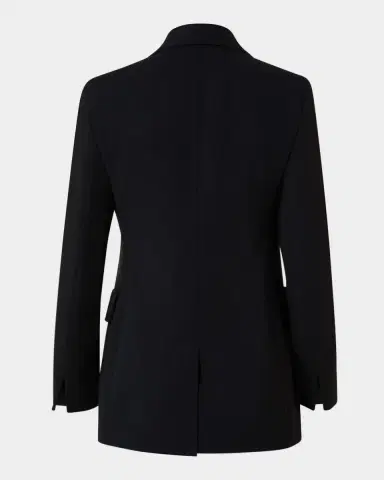Akris Lucia Wool Double-Breasted Jacket | Thumbnail 2 Akris Lucia Wool Double-Breasted Jacket | Thumbnail 2