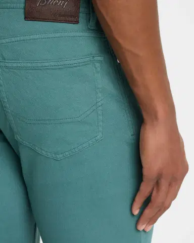 Brioni Men's Denim Five-Pocket Pants | Thumbnail 5 Brioni Men's Denim Five-Pocket Pants | Thumbnail 5