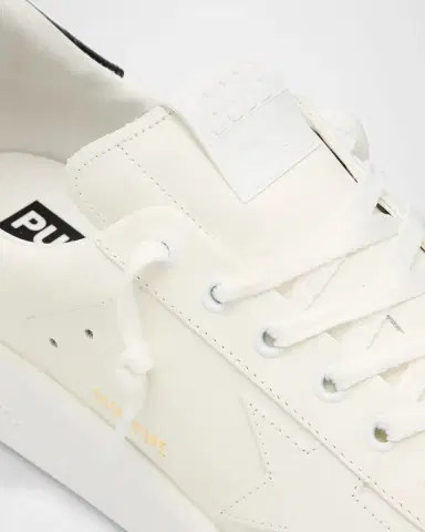 Golden Goose Men's Purestar Leather Low-Top Sneakers | Thumbnail 5 Golden Goose Men's Purestar Leather Low-Top Sneakers | Thumbnail 5