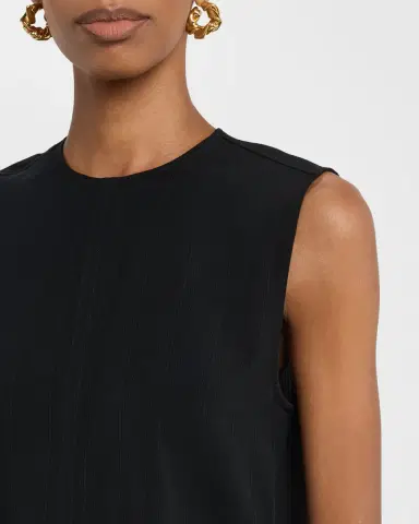 Toteme Sleeveless Woven Stripe Top | Thumbnail 5