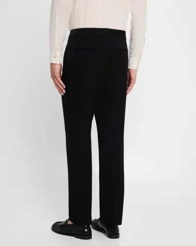 Saint Laurent Men's Slim Grain de Poudre Pants | Thumbnail 3 Saint Laurent Men's Slim Grain de Poudre Pants | Thumbnail 3