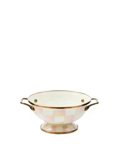 MacKenzie-Childs Rosy Check Simply Anything Bowl | Thumbnail 1 MacKenzie-Childs Rosy Check Simply Anything Bowl | Thumbnail 1