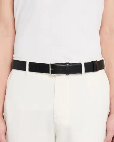dunhill Men's Calf Leather Belt | Thumbnail 2