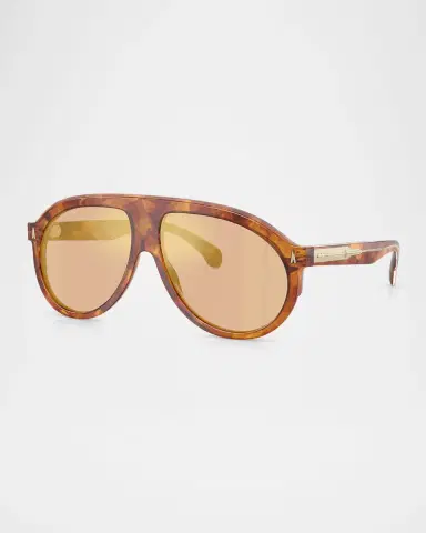 Moncler Men's ME6001 Aviator Sunglasses | Thumbnail 3 Moncler Men's ME6001 Aviator Sunglasses | Thumbnail 3