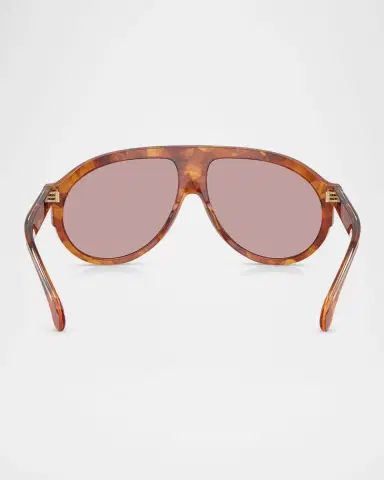 Moncler Men's ME6001 Aviator Sunglasses | Thumbnail 4 Moncler Men's ME6001 Aviator Sunglasses | Thumbnail 4
