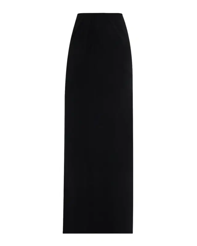 Jacquemus La Peplo Slit Maxi Skirt