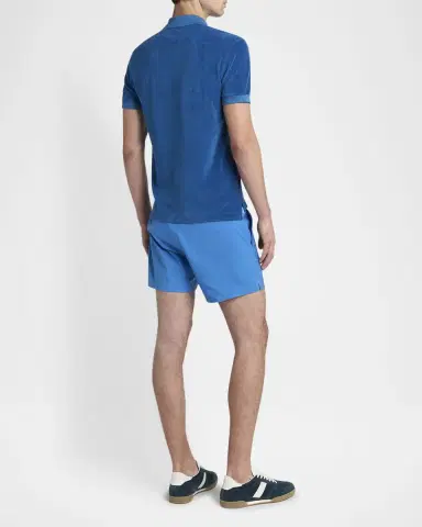 Tom Ford Men's Cotton Terry Polo Shirt | Thumbnail 3