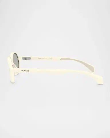 Moncler ME8006 Oval Sunglasses | Thumbnail 2