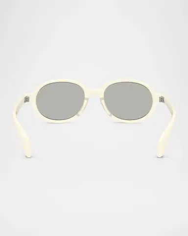 Moncler ME8006 Oval Sunglasses | Thumbnail 4