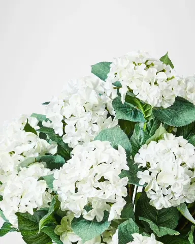 MacKenzie-Childs White Hydrangea Urn Filler | Thumbnail 2