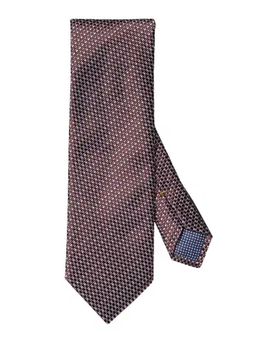 Eton Men's Woven Check Silk Tie | Thumbnail 1