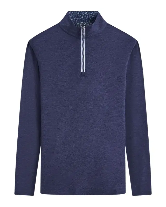 Bugatchi Men 's Knit Quarter-Zip Sweater