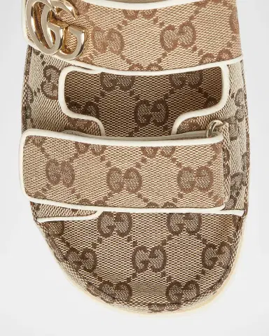 Gucci Marmont GG Double Strap Sandals | Thumbnail 4 Gucci Marmont GG Double Strap Sandals | Thumbnail 4
