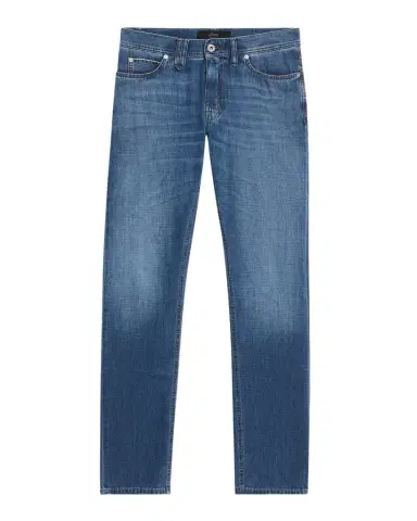 Brioni Men's Light-Wash Denim Jeans | Thumbnail 1