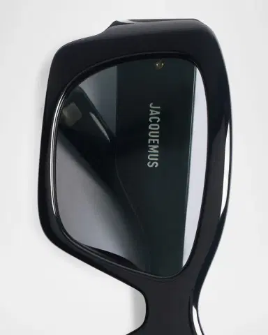 Jacquemus Croisière Rectangle Acetate Sunglasses | Thumbnail 2 Jacquemus Croisière Rectangle Acetate Sunglasses | Thumbnail 2