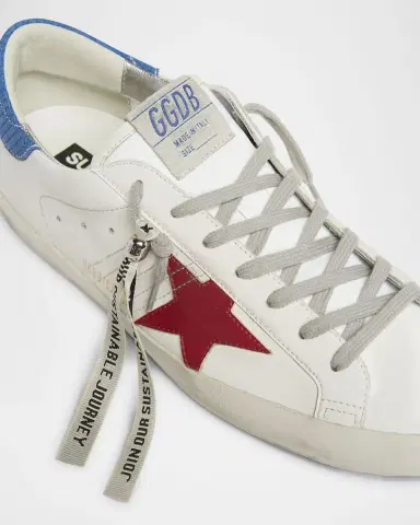 Golden Goose Men's Super-Star Bio-Based Low-Top Sneakers | Thumbnail 5