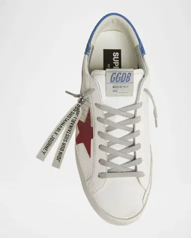 Golden Goose Men's Super-Star Bio-Based Low-Top Sneakers | Thumbnail 6