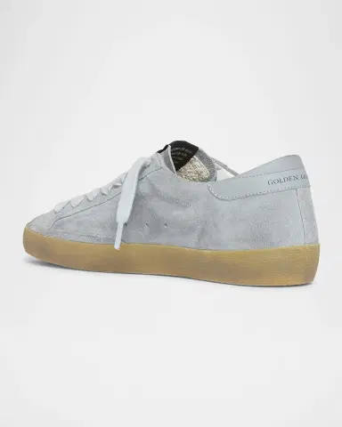 Golden Goose Men's Super-Star Suede Low-Top Sneakers | Thumbnail 4 Golden Goose Men's Super-Star Suede Low-Top Sneakers | Thumbnail 4