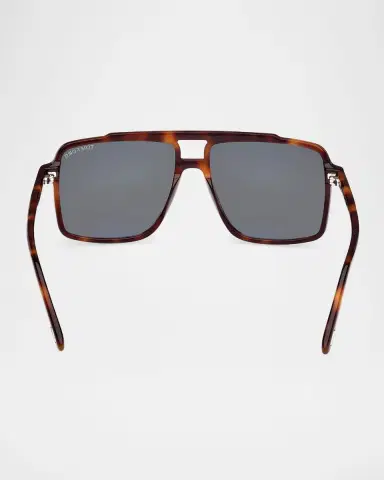 Tom Ford Men's Kemp Acetate Square Sunglasses | Thumbnail 5
