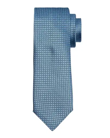 Canali Men's Textured Dot Silk Tie | Thumbnail 1