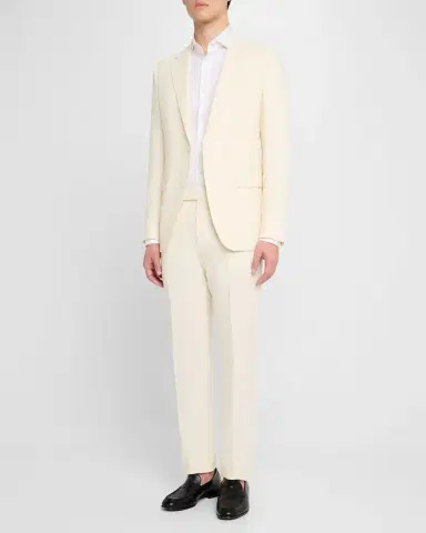 Zegna Men's Oasi Lino Sport Coat | Thumbnail 2 Zegna Men's Oasi Lino Sport Coat | Thumbnail 2