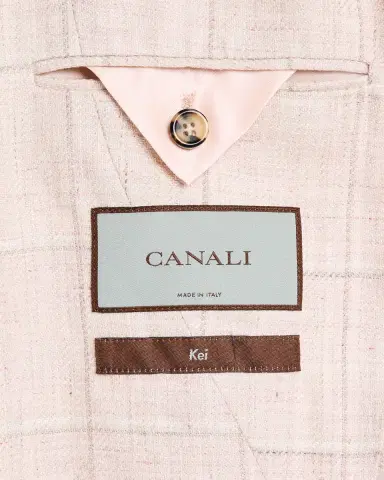 Canali Men's Windowpane Sport Coat | Thumbnail 6 Canali Men's Windowpane Sport Coat | Thumbnail 6