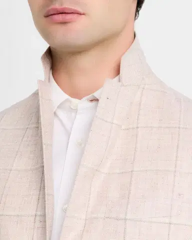 Canali Men's Windowpane Sport Coat | Thumbnail 7 Canali Men's Windowpane Sport Coat | Thumbnail 7