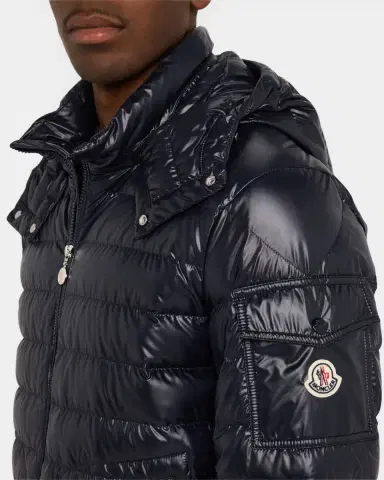 Moncler Men's Lauros Quilted Hooded Down Jacket | Thumbnail 5