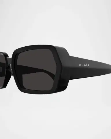Alaïa Square Acetate Sunglasses | Thumbnail 2 Alaïa Square Acetate Sunglasses | Thumbnail 2
