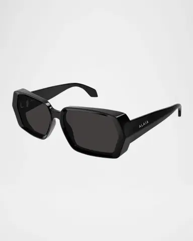 Alaïa Square Acetate Sunglasses | Thumbnail 3 Alaïa Square Acetate Sunglasses | Thumbnail 3