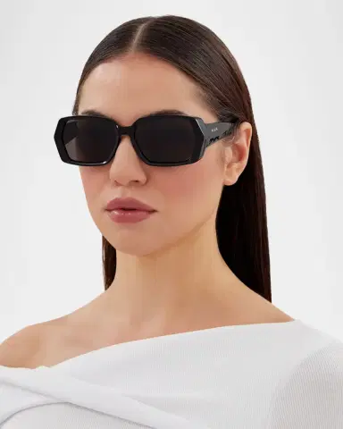Alaïa Square Acetate Sunglasses | Thumbnail 4 Alaïa Square Acetate Sunglasses | Thumbnail 4