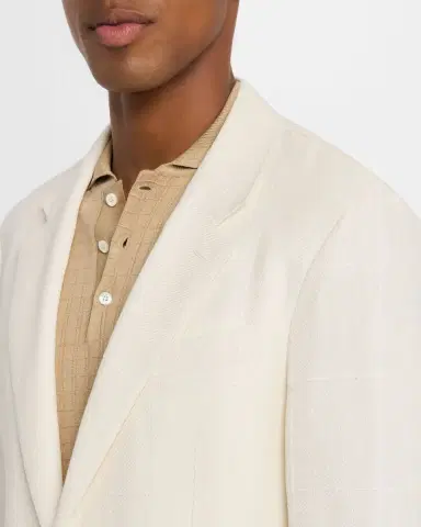Canali Men's Textured Windowpane Sport Coat | Thumbnail 5 Canali Men's Textured Windowpane Sport Coat | Thumbnail 5