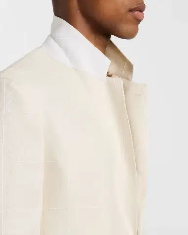 Canali Men's Textured Windowpane Sport Coat | Thumbnail 6 Canali Men's Textured Windowpane Sport Coat | Thumbnail 6