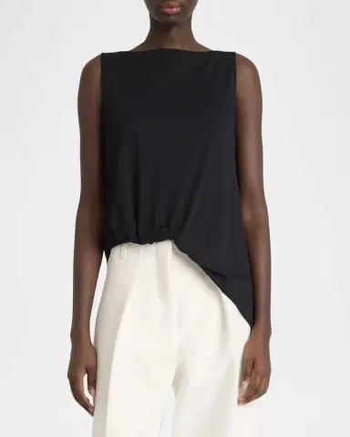 Jacquemus Peplo Cutout Asymmetric Tank Top | Thumbnail 4