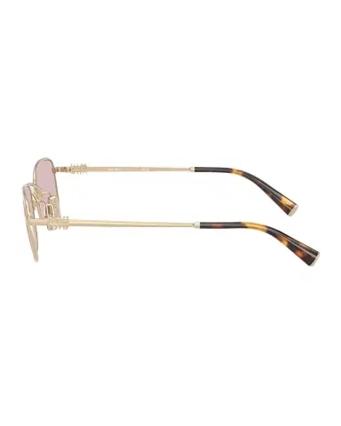 Miu Miu MUA53S Rectangular Metal Sunglasses | Thumbnail 1 Miu Miu MUA53S Rectangular Metal Sunglasses | Thumbnail 1